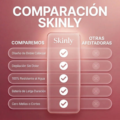 Skinly - Afeita y Depila tus zonas intimas sin cortes